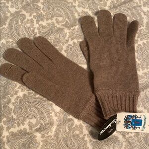 Portolano Cashmere Tan Gloves